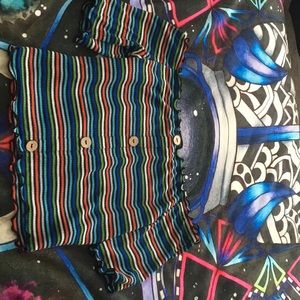 ambiana shoulder crop top